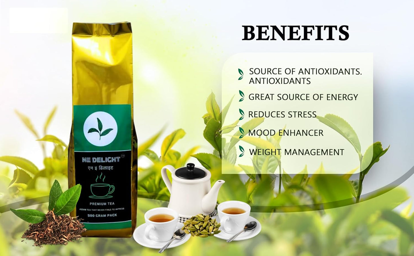 Assam Black Tea — 500g of Bold Elegance